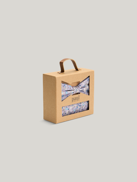 Bild von Fliege & Pochette aus Baumwolle