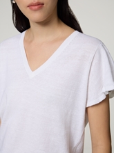 Bild von Strickshirt mit Leinen