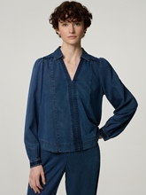 Image sur Blouse look denim TENLY