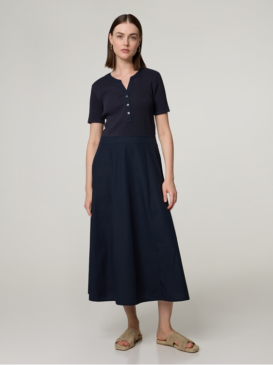 Image sur Robe midi en coton