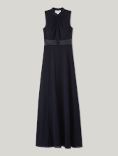 Bild von Abendkleid mit Spitzeneinsatz