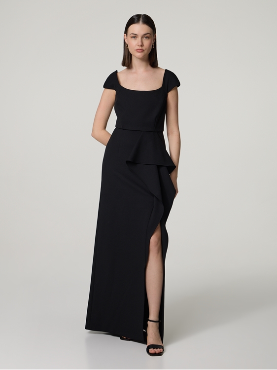 Bild von Abendkleid mit Volant