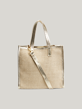 Image sur Sac à main toile de jute GERARD MINI